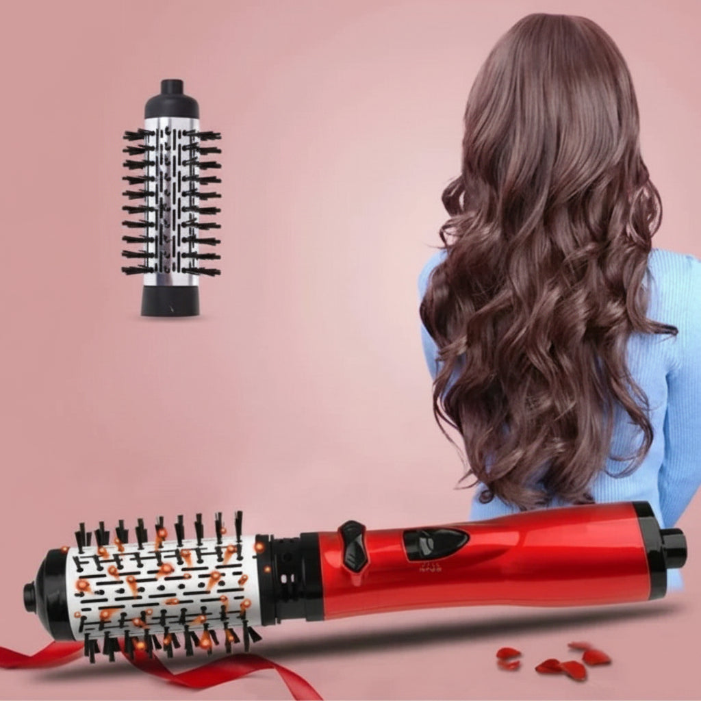 Hair Straightening Brush Multifunctional Blow Dry Style