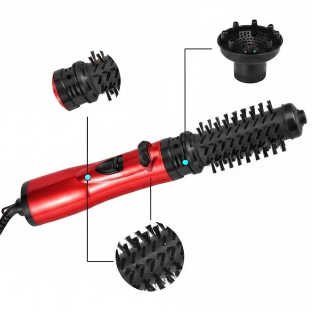 Hair Straightening Brush Multifunctional Blow Dry Style