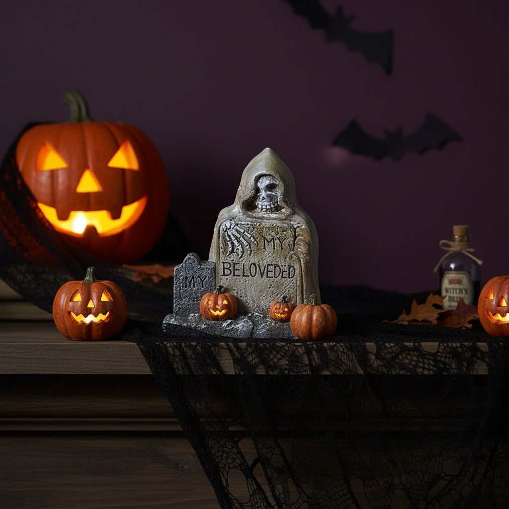 Halloween Accessories Halloween Table Decoration Grave Stone
