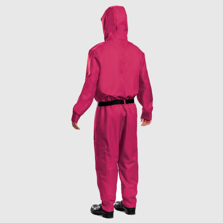 Halloween Costume Jumpsuit Mask Party Outfit