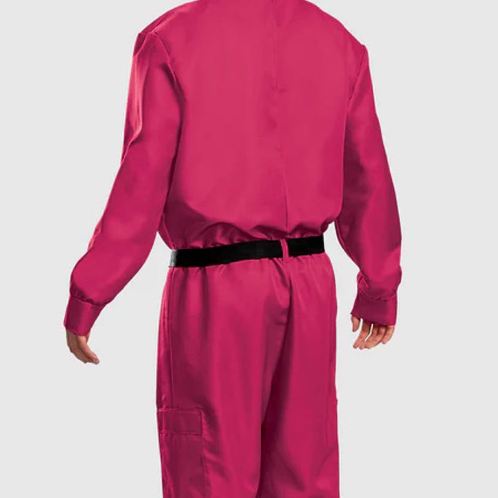 Halloween Costume Jumpsuit Mask Party Outfit