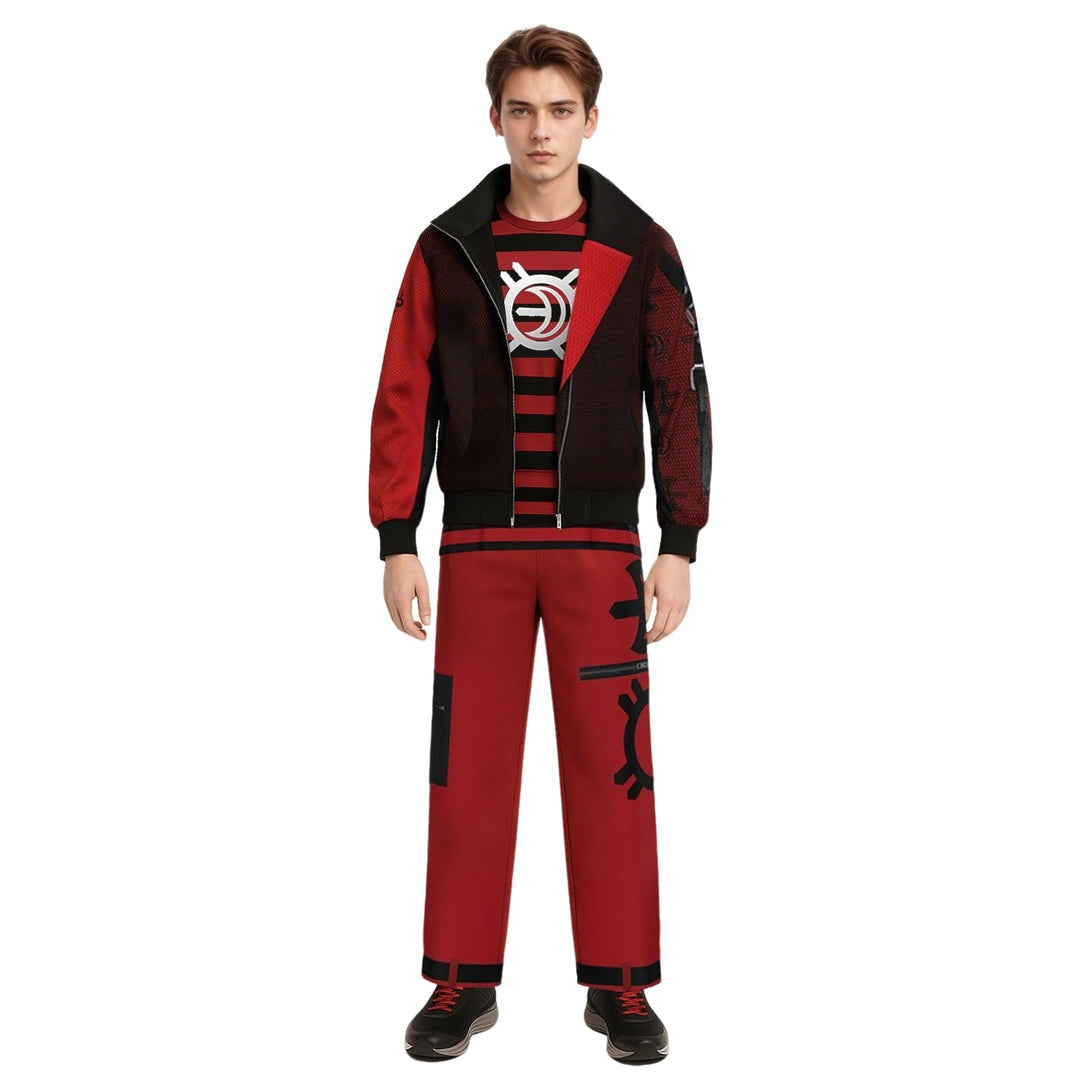 Halloween Costumes Vampire Jacket Trousers Costume Set