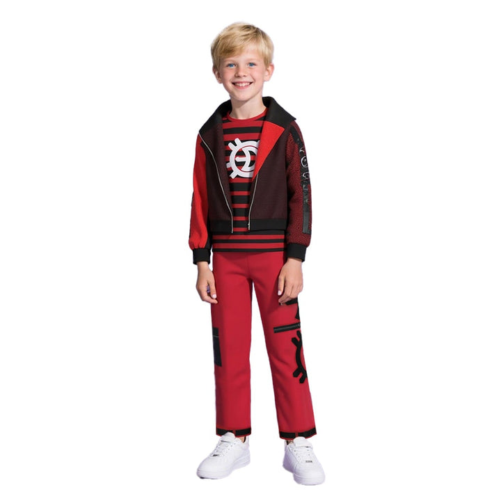 Halloween Costumes Vampire Jacket Trousers Costume Set