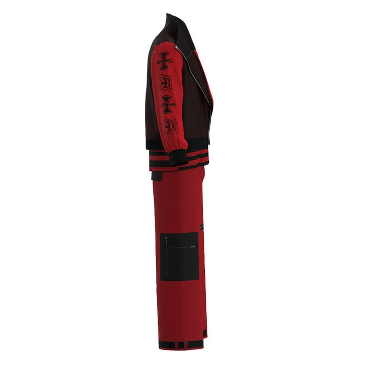 Halloween Costumes Vampire Jacket Trousers Costume Set