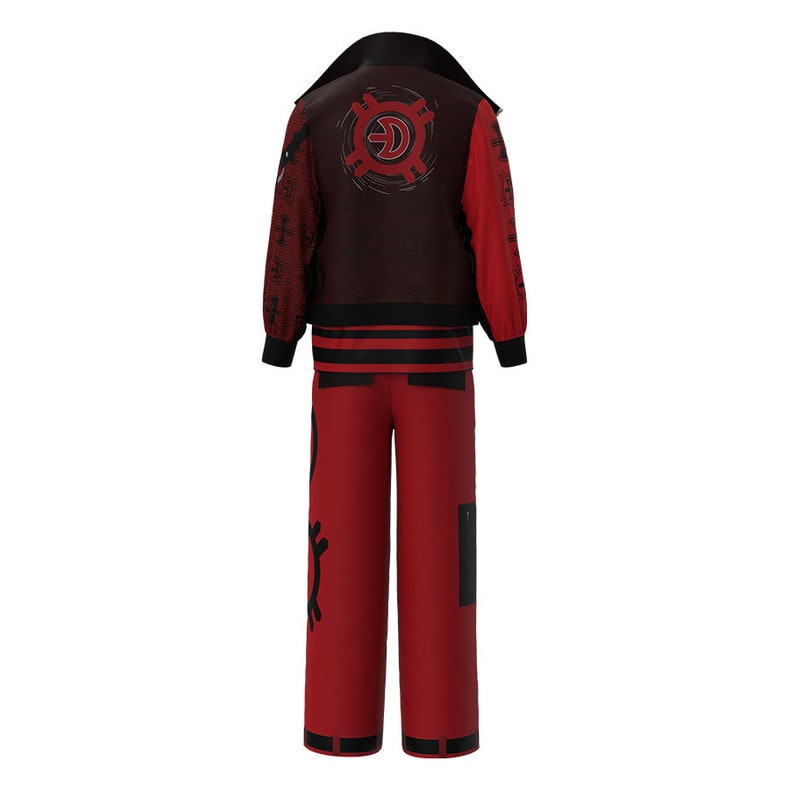 Halloween Costumes Vampire Jacket Trousers Costume Set