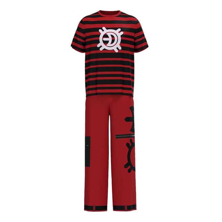 Halloween Costumes Vampire Jacket Trousers Costume Set