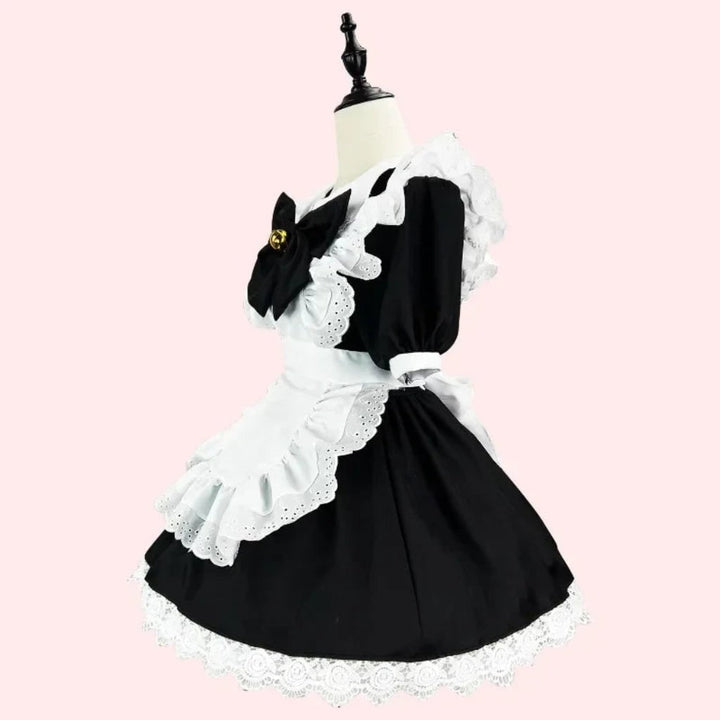 Halloween Costumes Adult Gothic Maid Dress Set