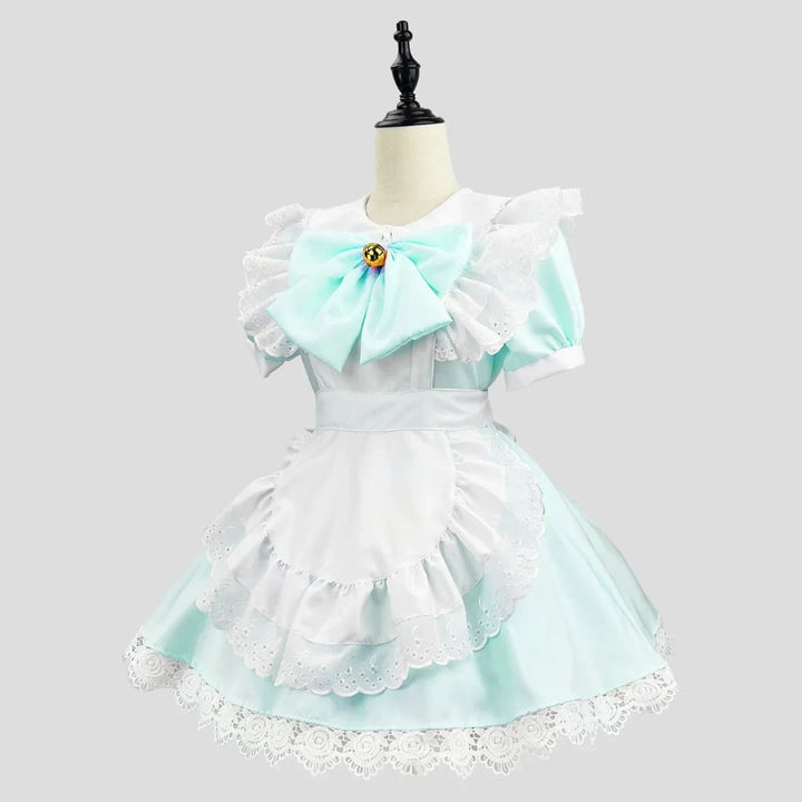 Halloween Costumes Adult Gothic Maid Dress Set