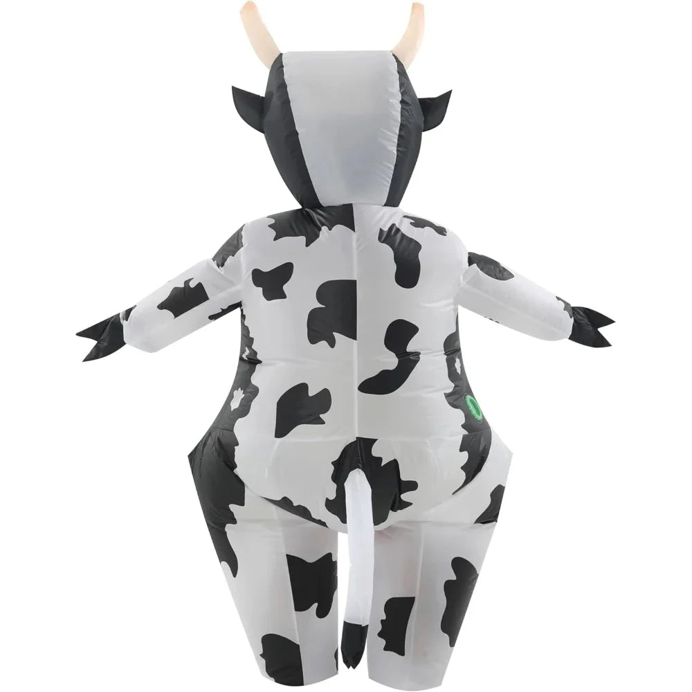 Halloween Costumes Adult Inflatable Funny Cow Outfit