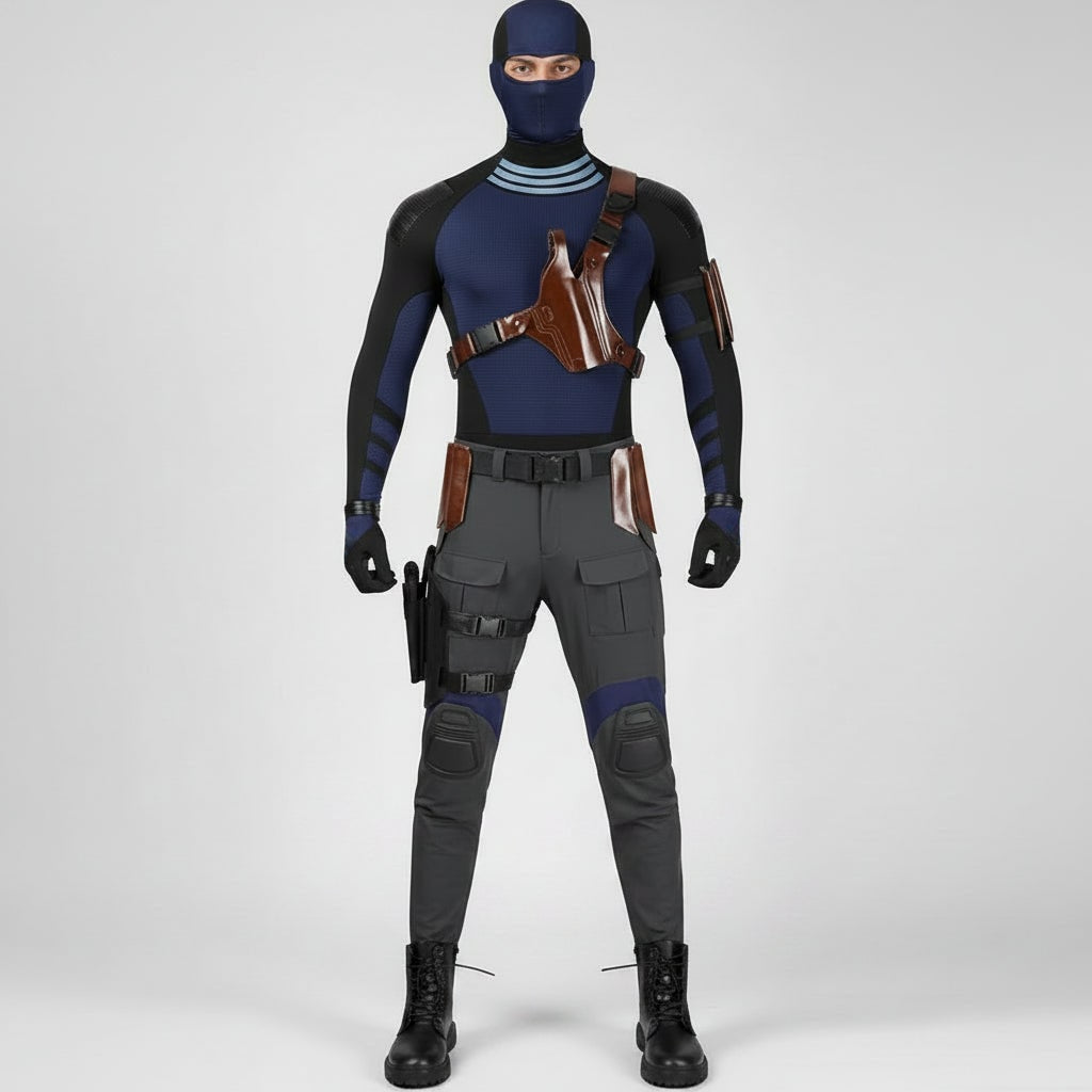 Halloween Costumes Adult Tactical Hero Bodysuit Set