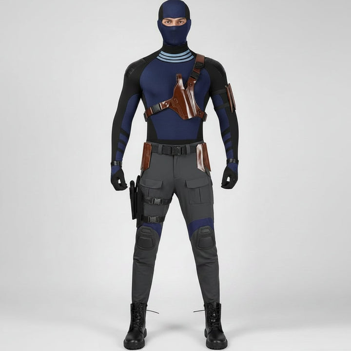 Halloween Costumes Adult Tactical Hero Bodysuit Set