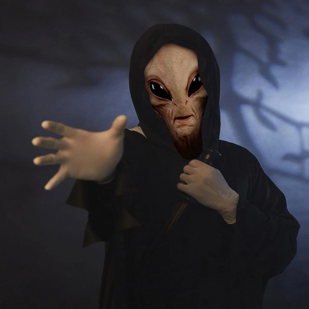 Halloween Costumes Alien Mask Spooky Party