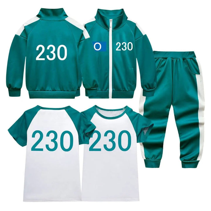 Halloween Costumes Kids Tracksuit Costume Outfit Set