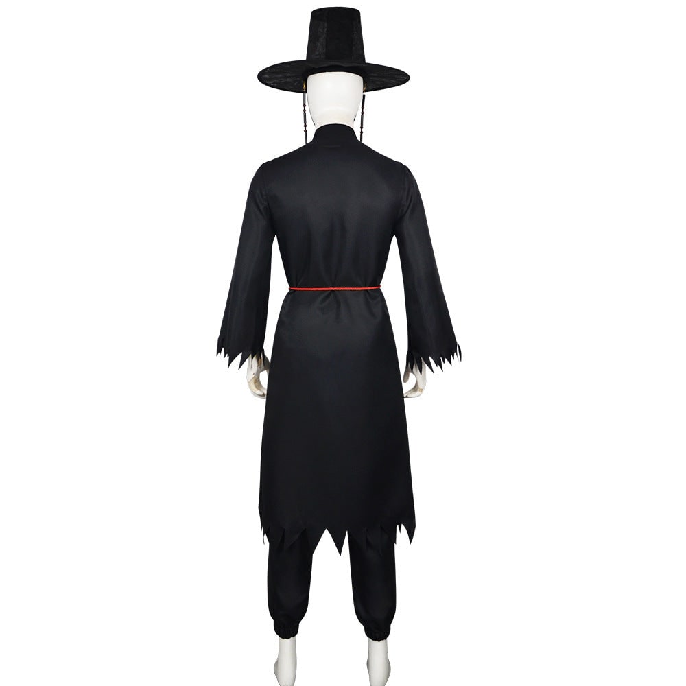 Halloween Costume Korean Hanbok Cosplay Party Outfit