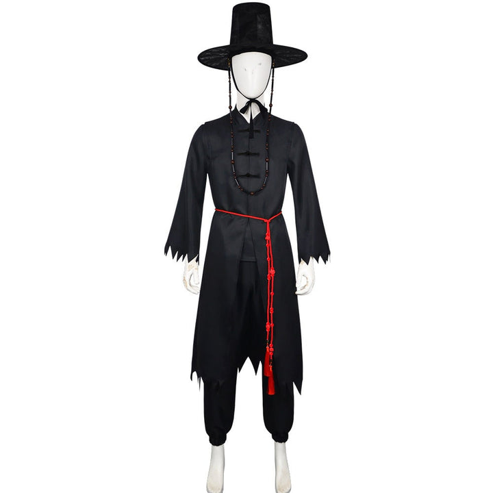 Halloween Costume Korean Hanbok Cosplay Party Outfit