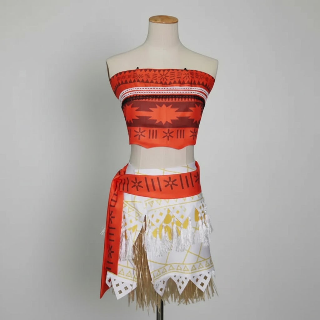 Halloween Costumes Cosplay Princess Costume Tropical Theme