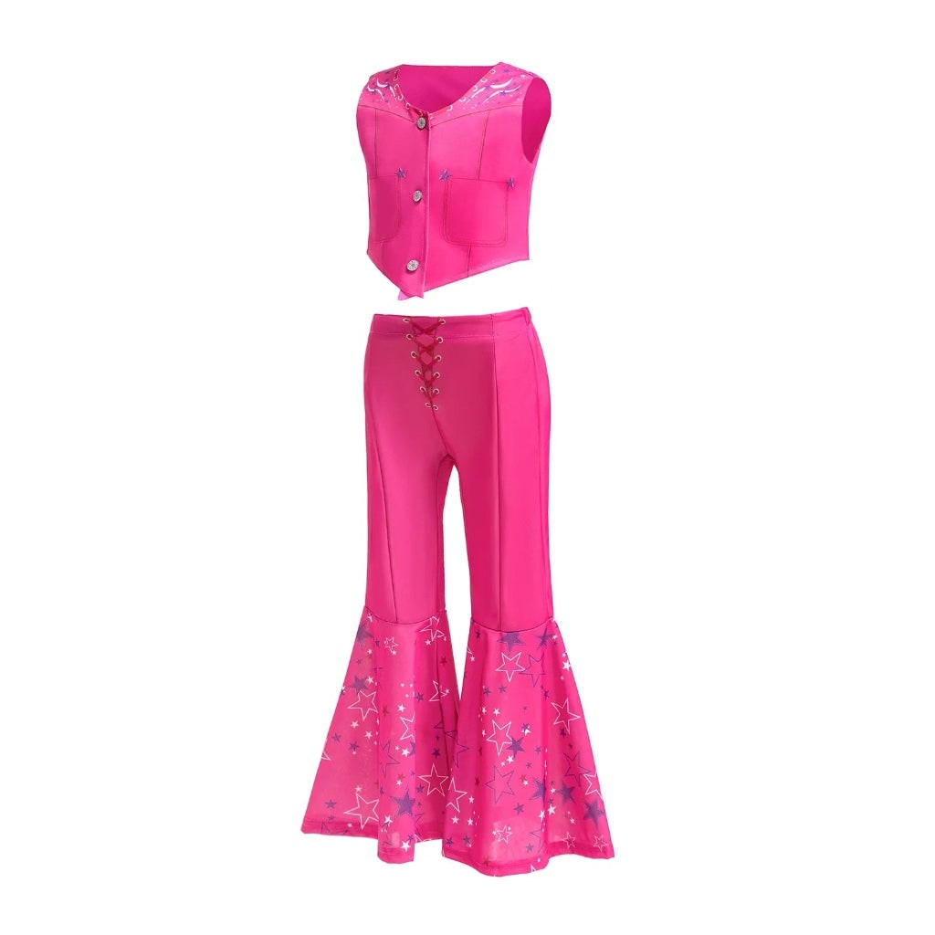 Halloween Costumes Girls Disco Outfit Kids Party Set