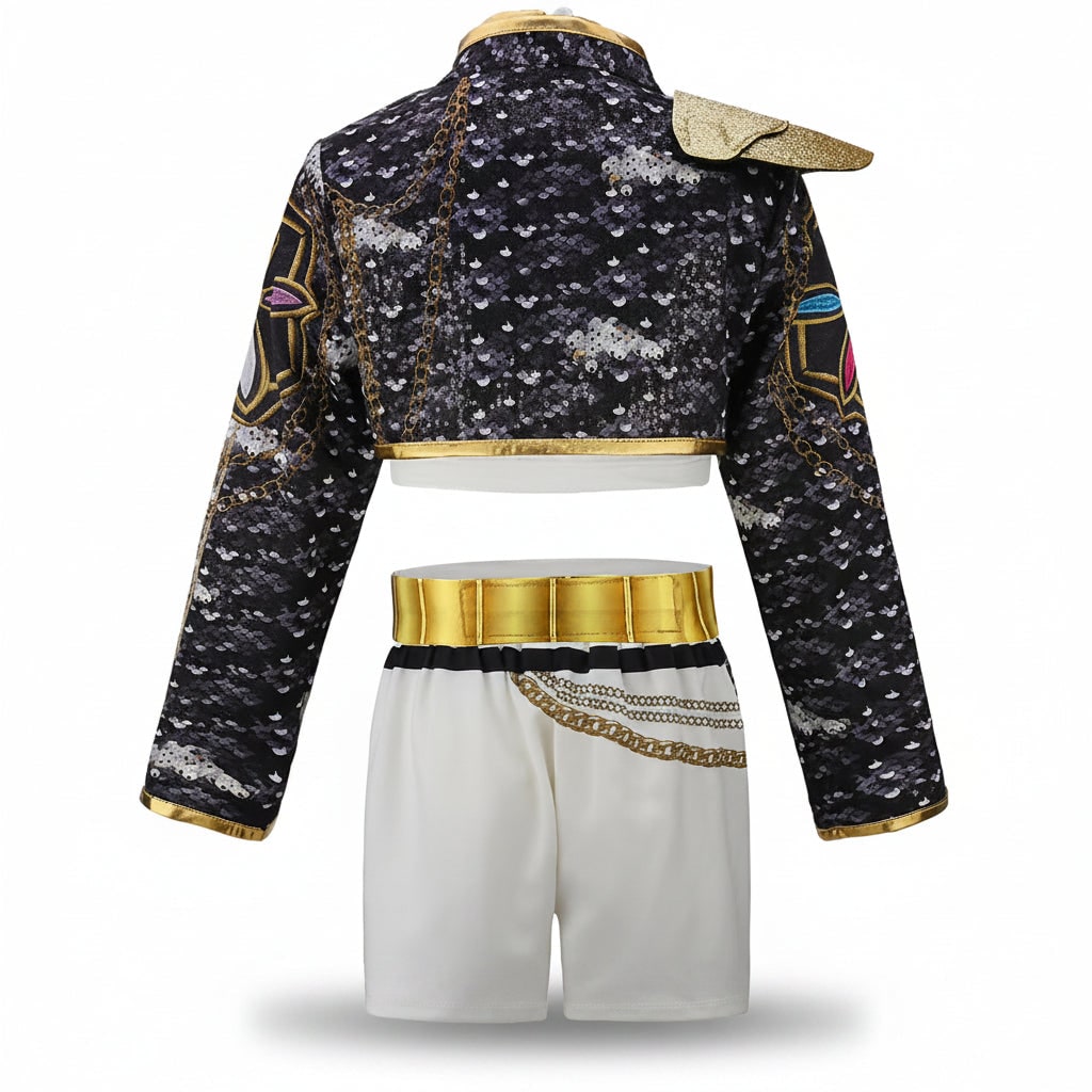 Halloween Costumes Girls Gold Dance Costume Set