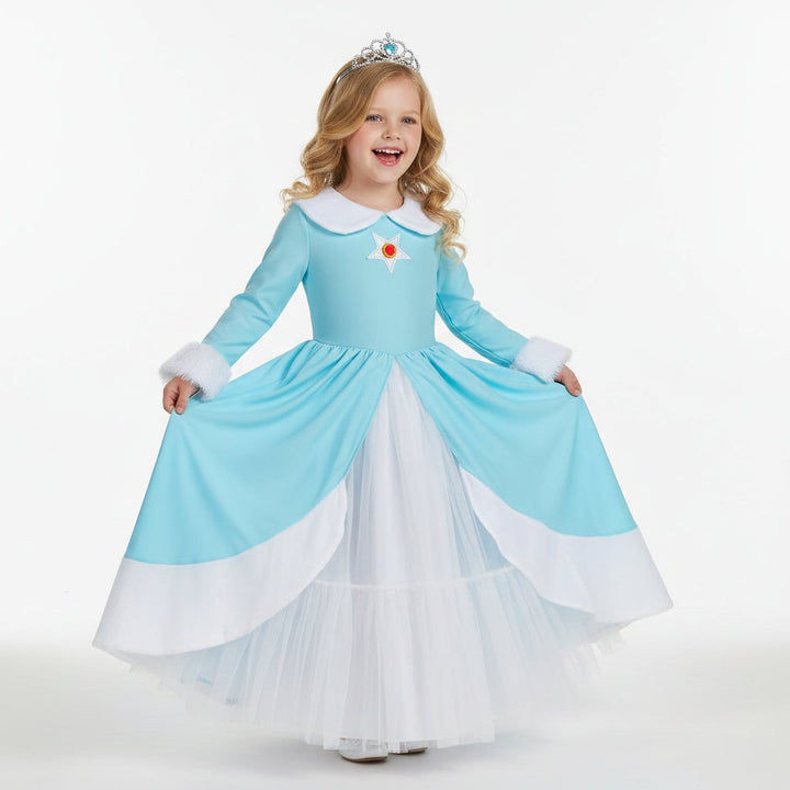 Halloween Costumes Girls Ice Princess Dress Set