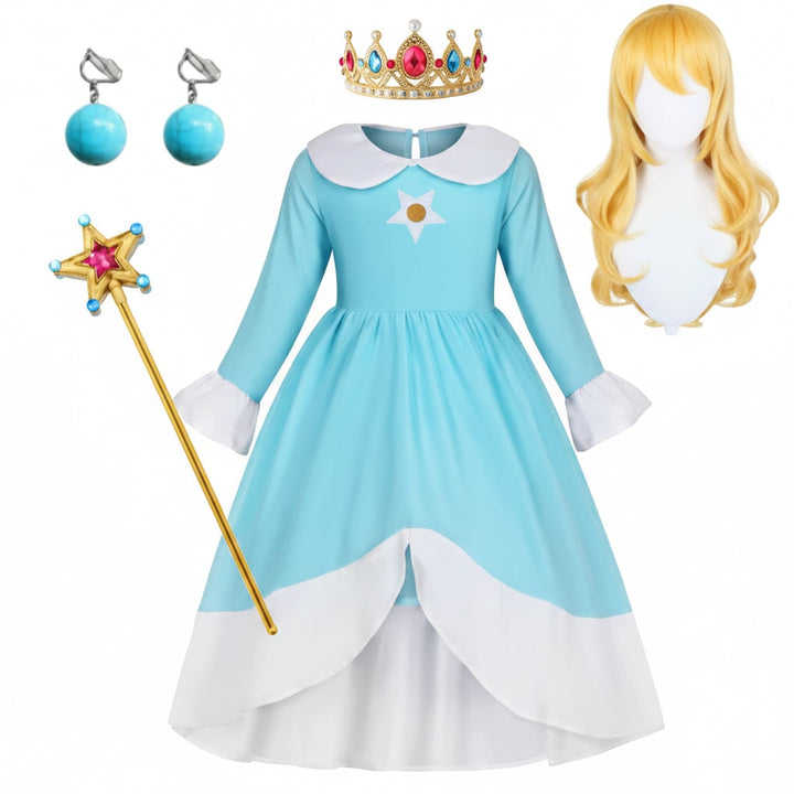Halloween Costumes Girls Ice Princess Dress Set