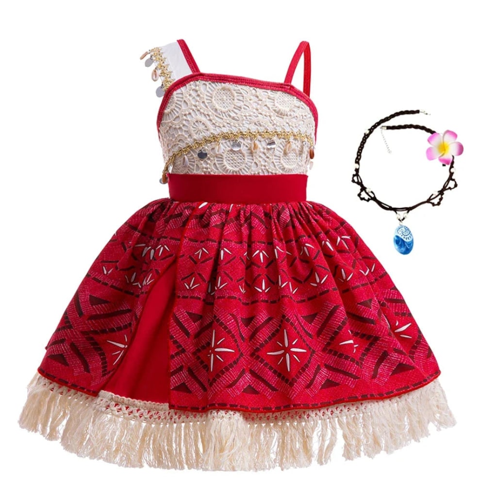 Halloween Costumes Girls Island Princess Dress Outfit