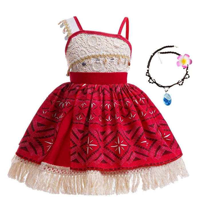 Halloween Costumes Girls Island Princess Dress Outfit