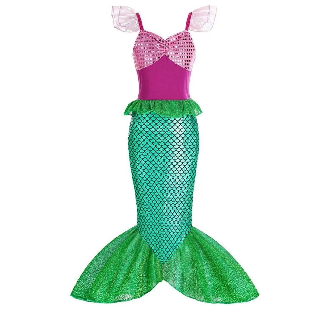 Halloween Costumes Girls Mermaid Dress Costume
