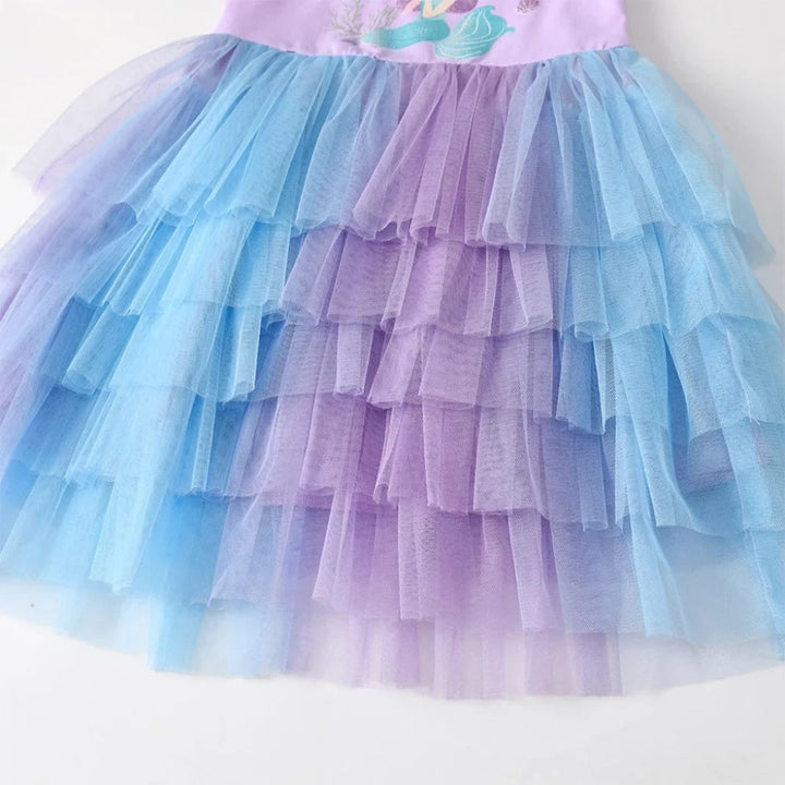 Halloween Costumes Girls Mermaid Tutu Dress