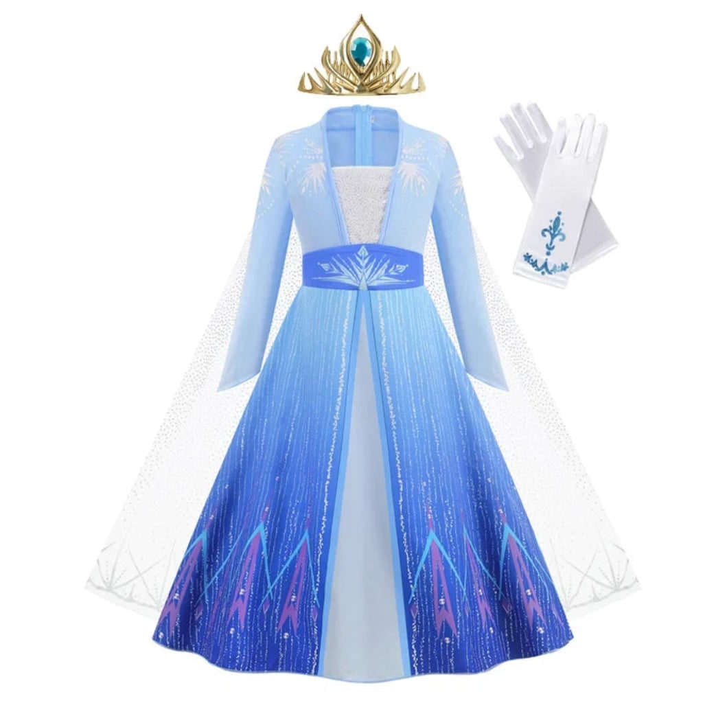Halloween Costumes Girls Princess Dress Kids Party Gown