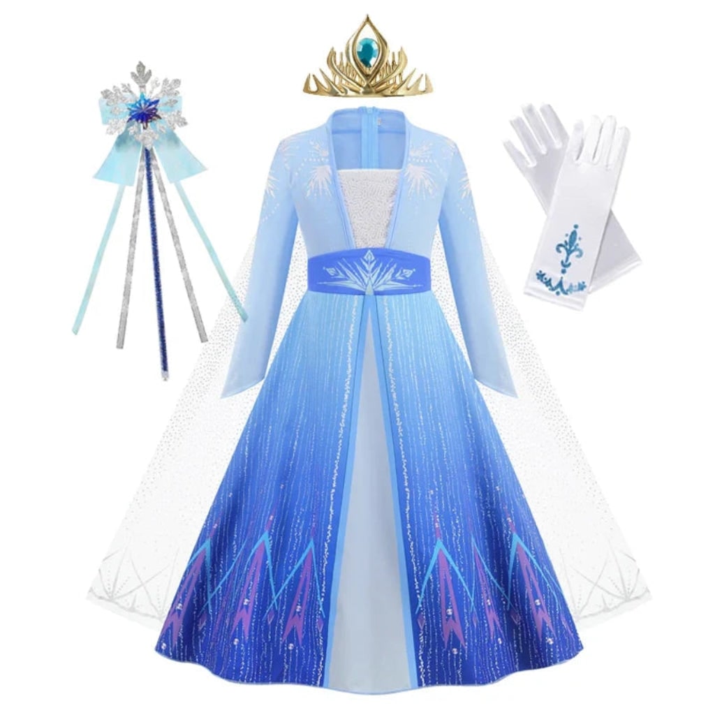 Halloween Costumes Girls Princess Dress Kids Party Gown