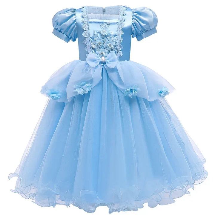 Halloween Costumes Girls Princess Dress Lace Party Gown