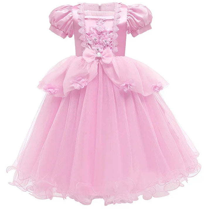 Halloween Costumes Girls Princess Dress Lace Party Gown