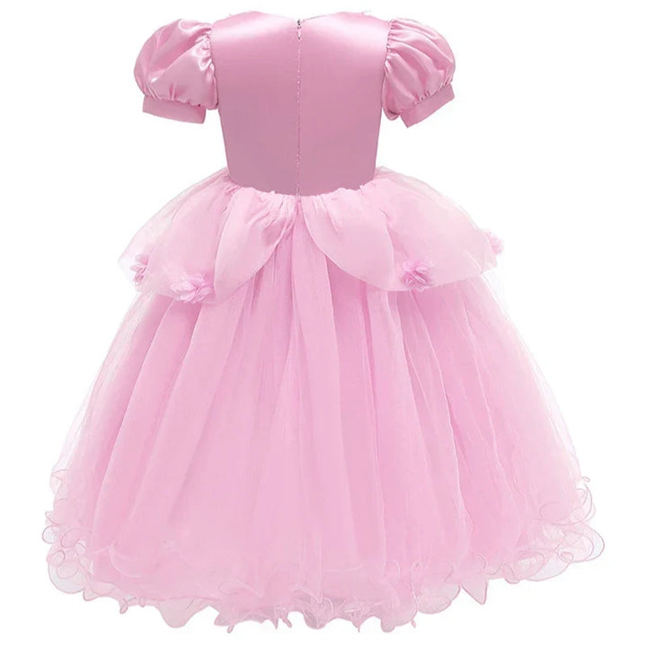 Halloween Costumes Girls Princess Dress Lace Party Gown