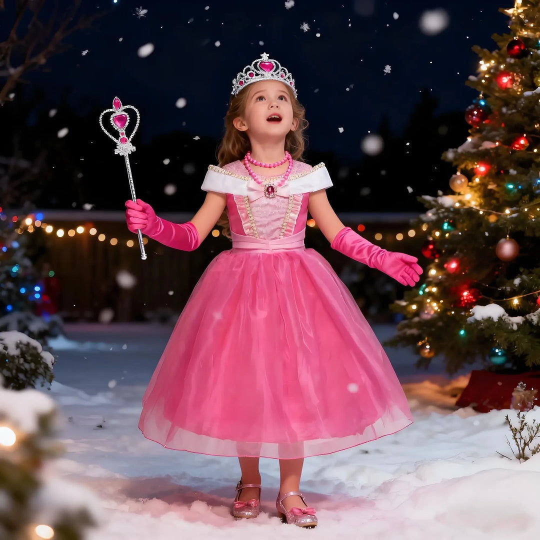 Halloween Costumes Girls Princess Party Dress