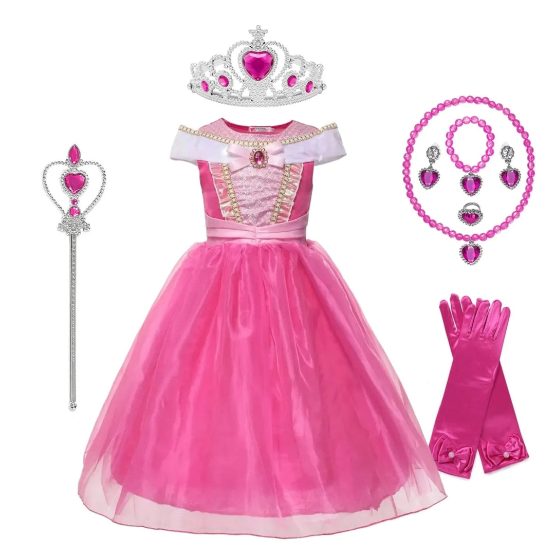 Halloween Costumes Girls Princess Party Dress