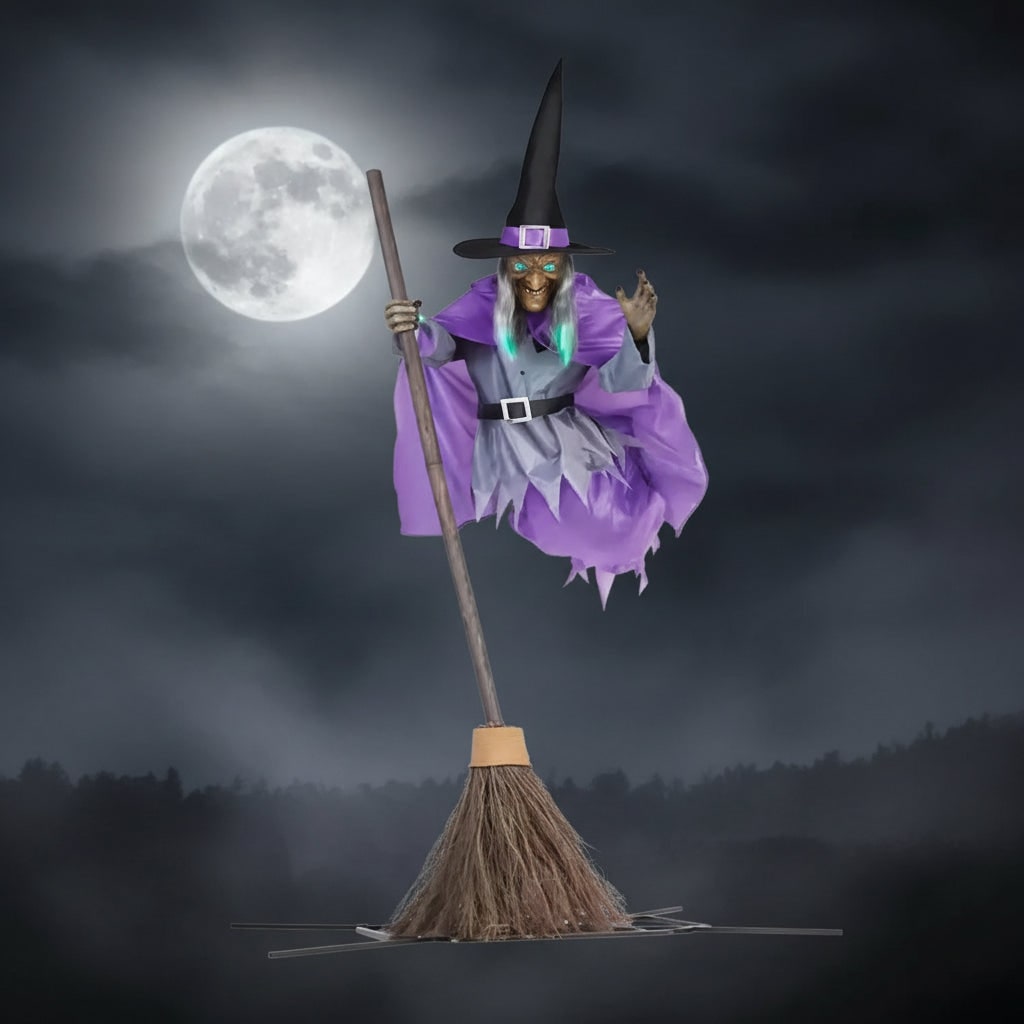 Halloween Costumes Hanging Witch Yard Decoration