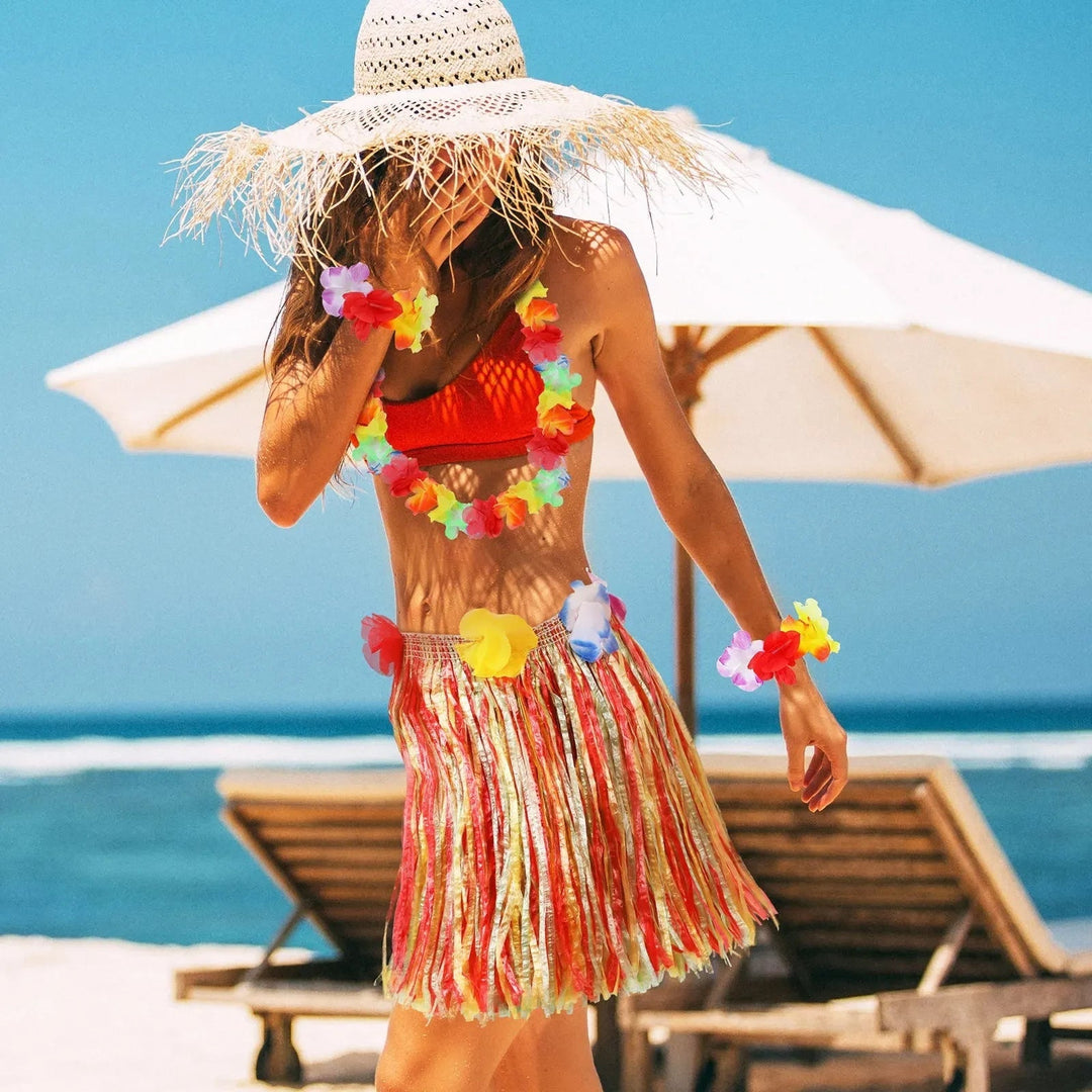 Halloween Costumes Hawaiian Outfit Set