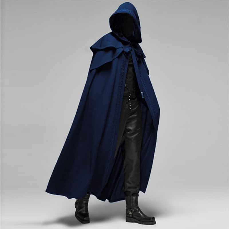 Halloween Costumes Hooded Cape Dramatic Design Long Cape