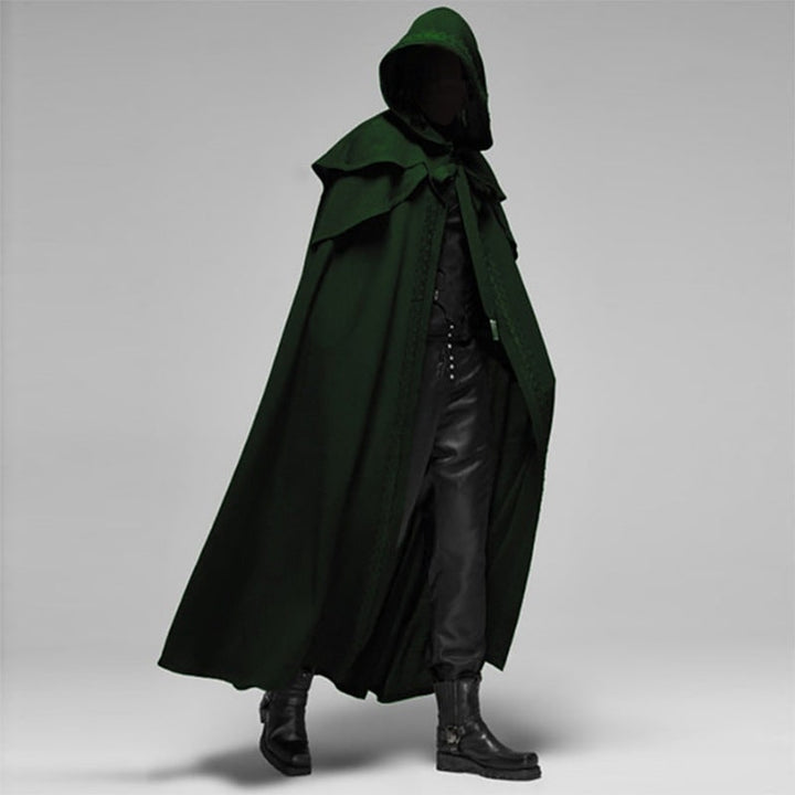 Halloween Costumes Hooded Cape Dramatic Design Long Cape