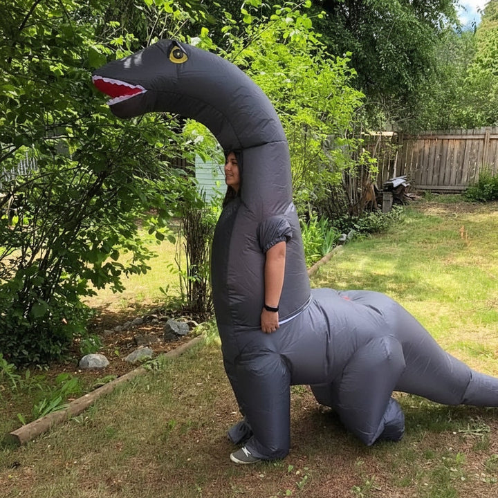 Halloween Costumes Inflatable Dinosaur Funny Costume Rave