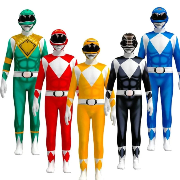 Halloween Costumes Kids Action Hero Bodysuit Set