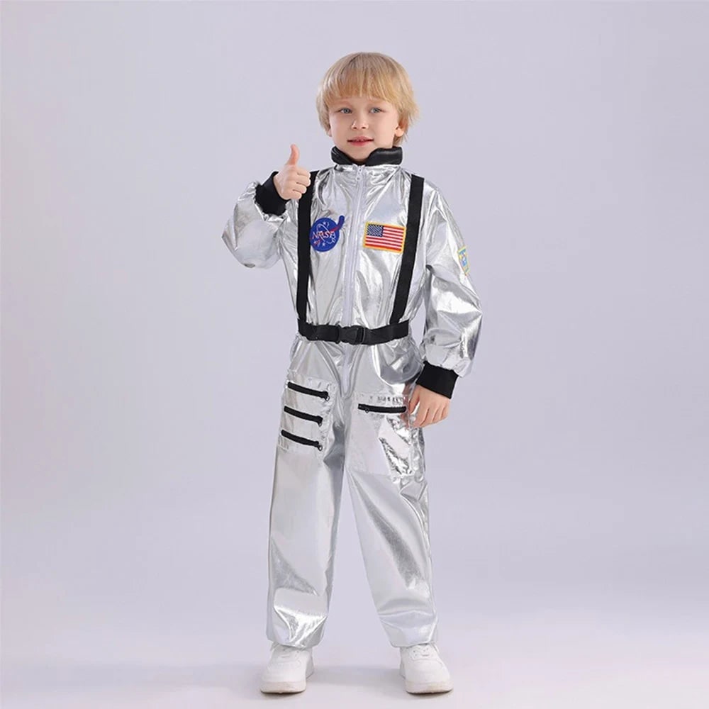 Halloween Costumes Kids Jumpsuit Astronaut Outfit