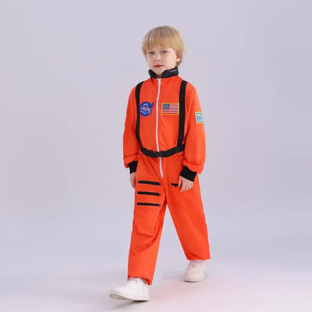Halloween Costumes Kids Astronaut Jumpsuit Outfit