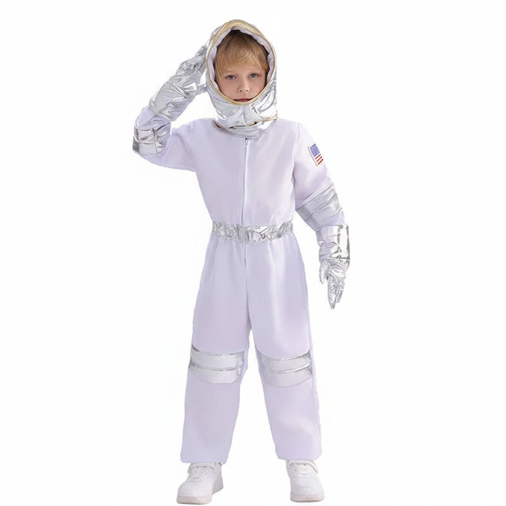 Halloween Costumes Kids Astronaut Jumpsuit Outfit