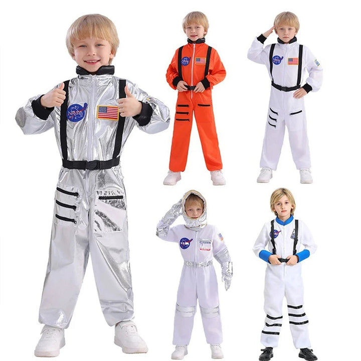 Halloween Costumes Kids Jumpsuit Astronaut Outfit