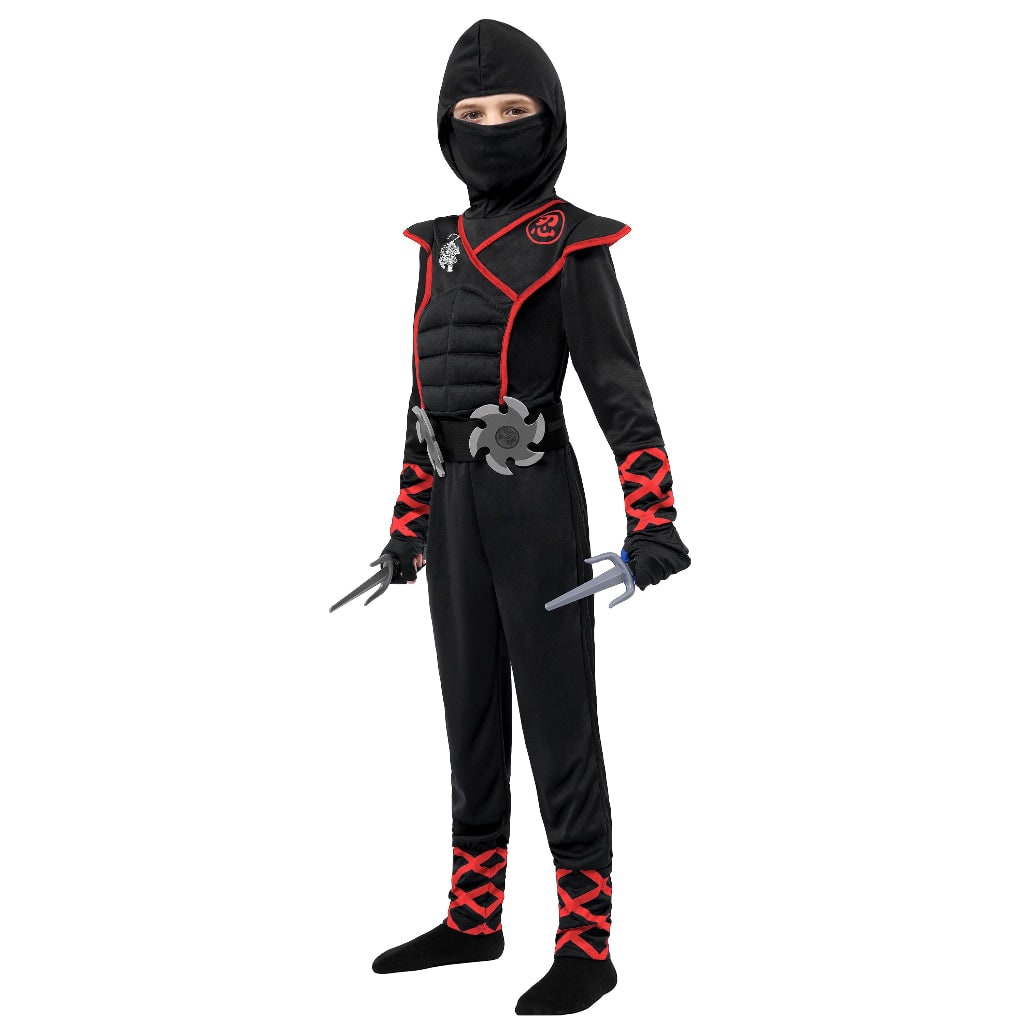 Halloween Costumes Kids Ninja Outfit Set