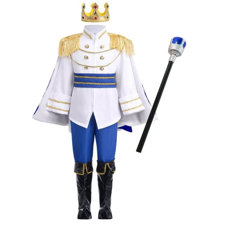 Halloween Costumes Kids Royal Prince Costume Set