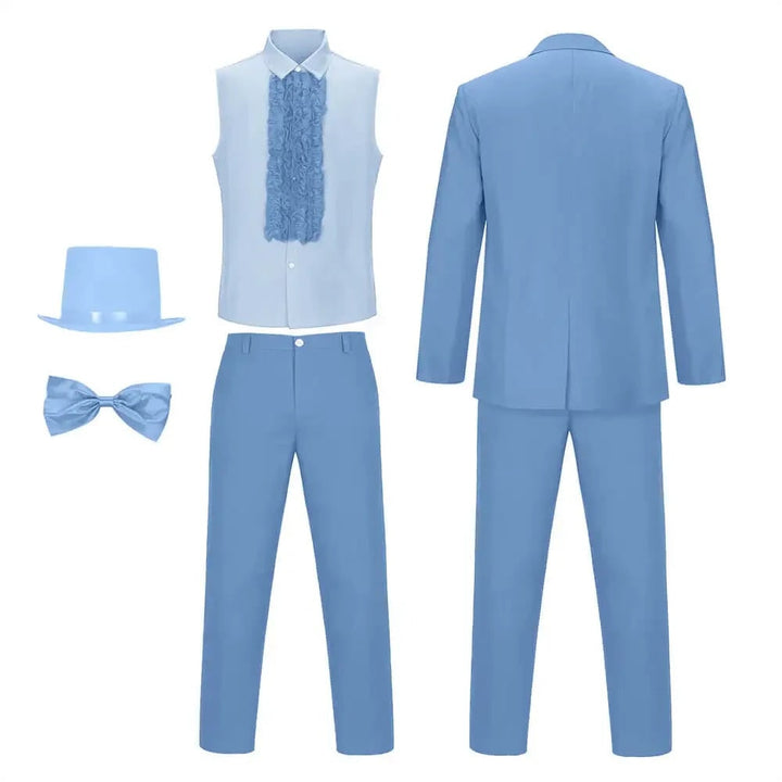 Halloween Costumes Mens Formal Suit Hat Outfit