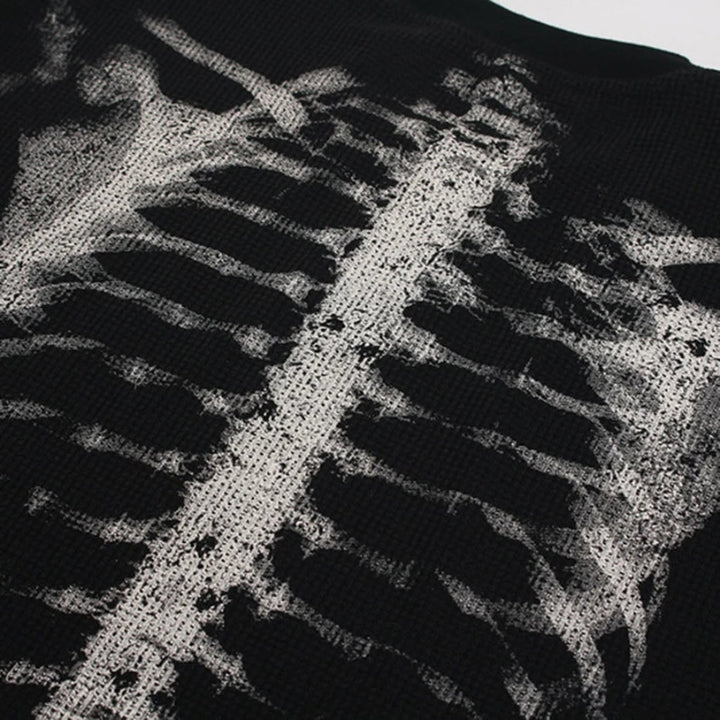 Halloween Costumes Mens Skeleton Shirt Outfit