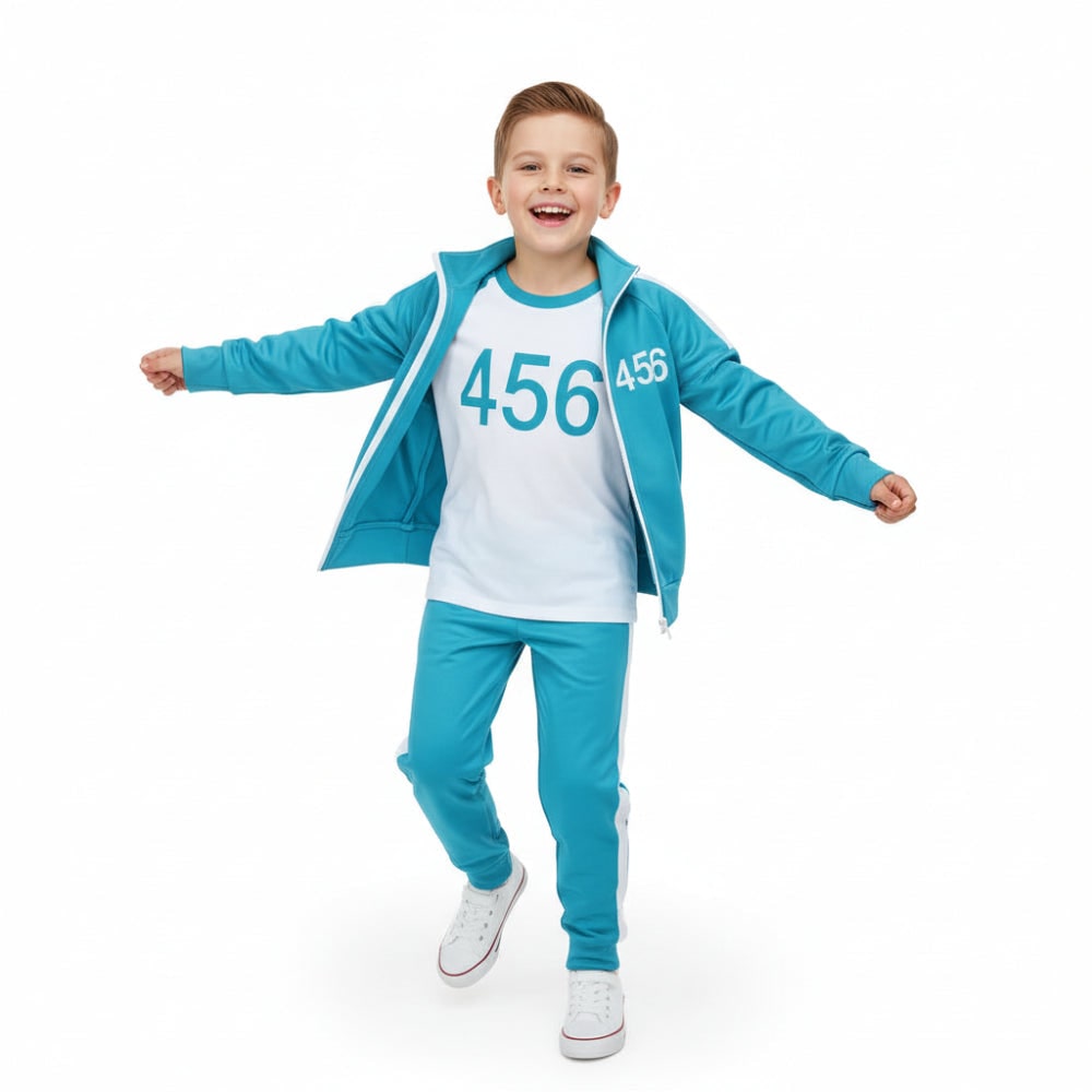 Halloween Costumes Kids Tracksuit Dress Up Outfit Set